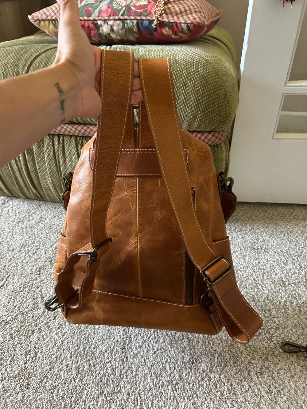 STS Basic Bliss Leather Backpack - Picture 4 of 12